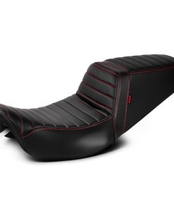 Asiento de Conductor y Pasajero de una Pieza -Negro