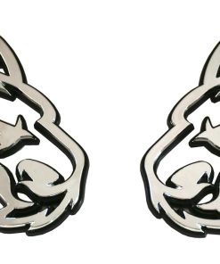 2 Piezas de Emblemas Personalizados Nuevos para Reemplazo