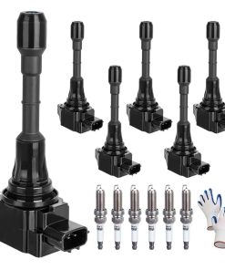 Conjunto de 6 bobinas de encendido y bujías de iridio