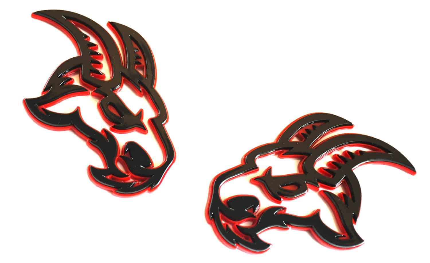 Emblemas personalizados de cabeza nuevos thfmdk 2pcs para - Imagen 3