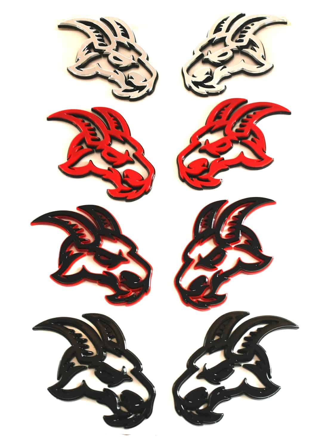 Emblemas personalizados de cabeza nuevos thfmdk 2pcs para - Imagen 7