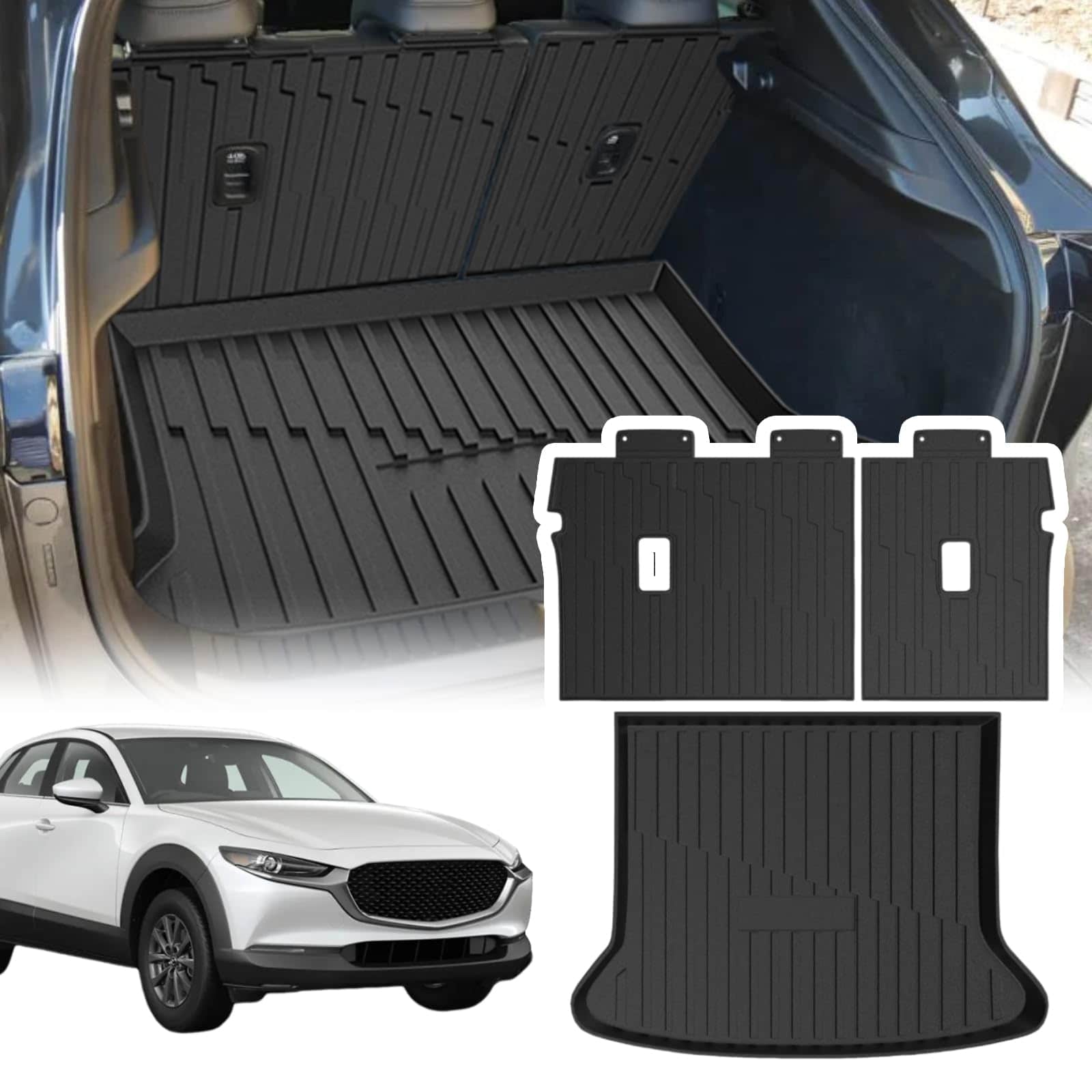 YEBOOCA Protector de Maletero Compatible con Mazda CX-30