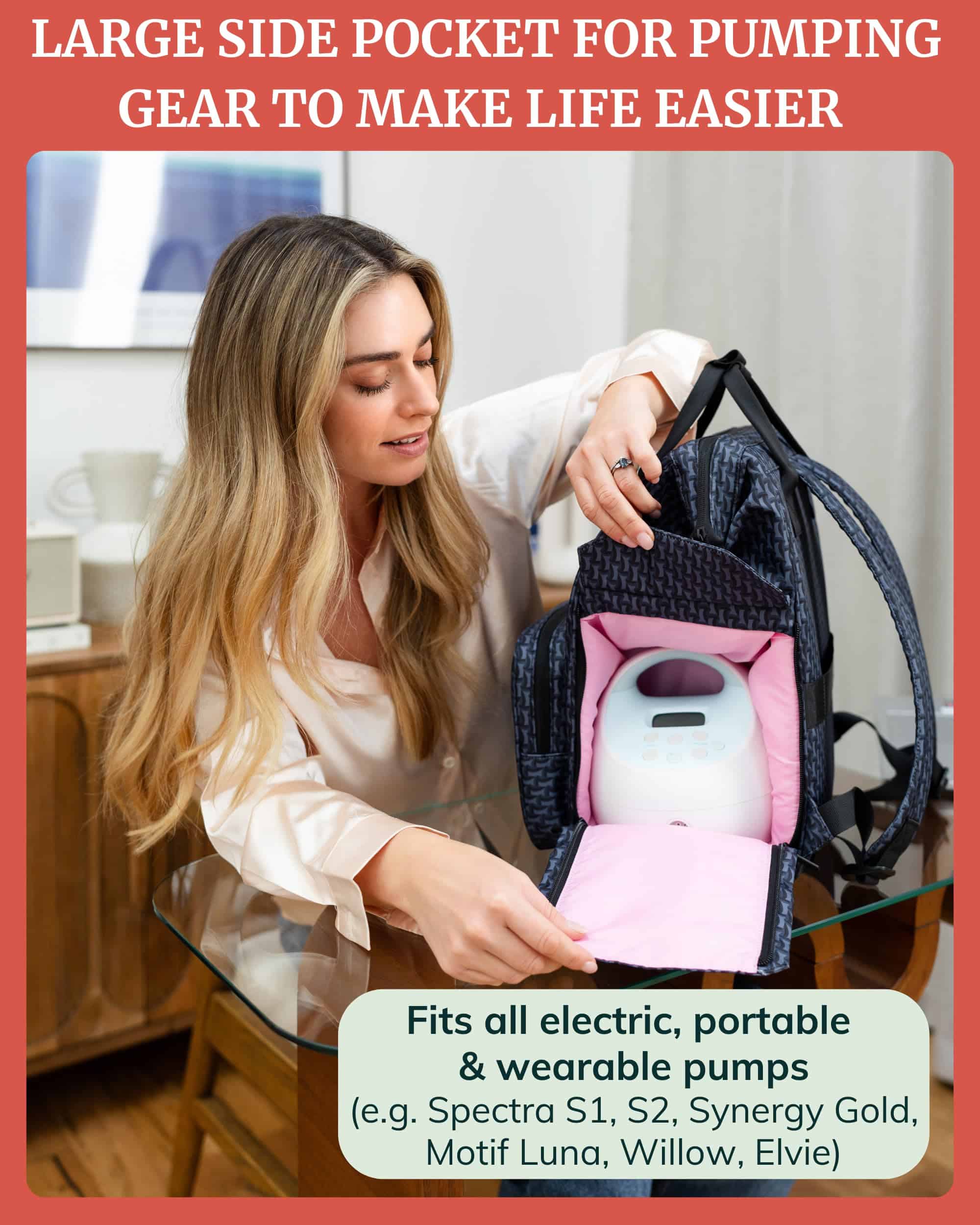 Mochila para extractor de leche Idaho Jones con - Imagen 4