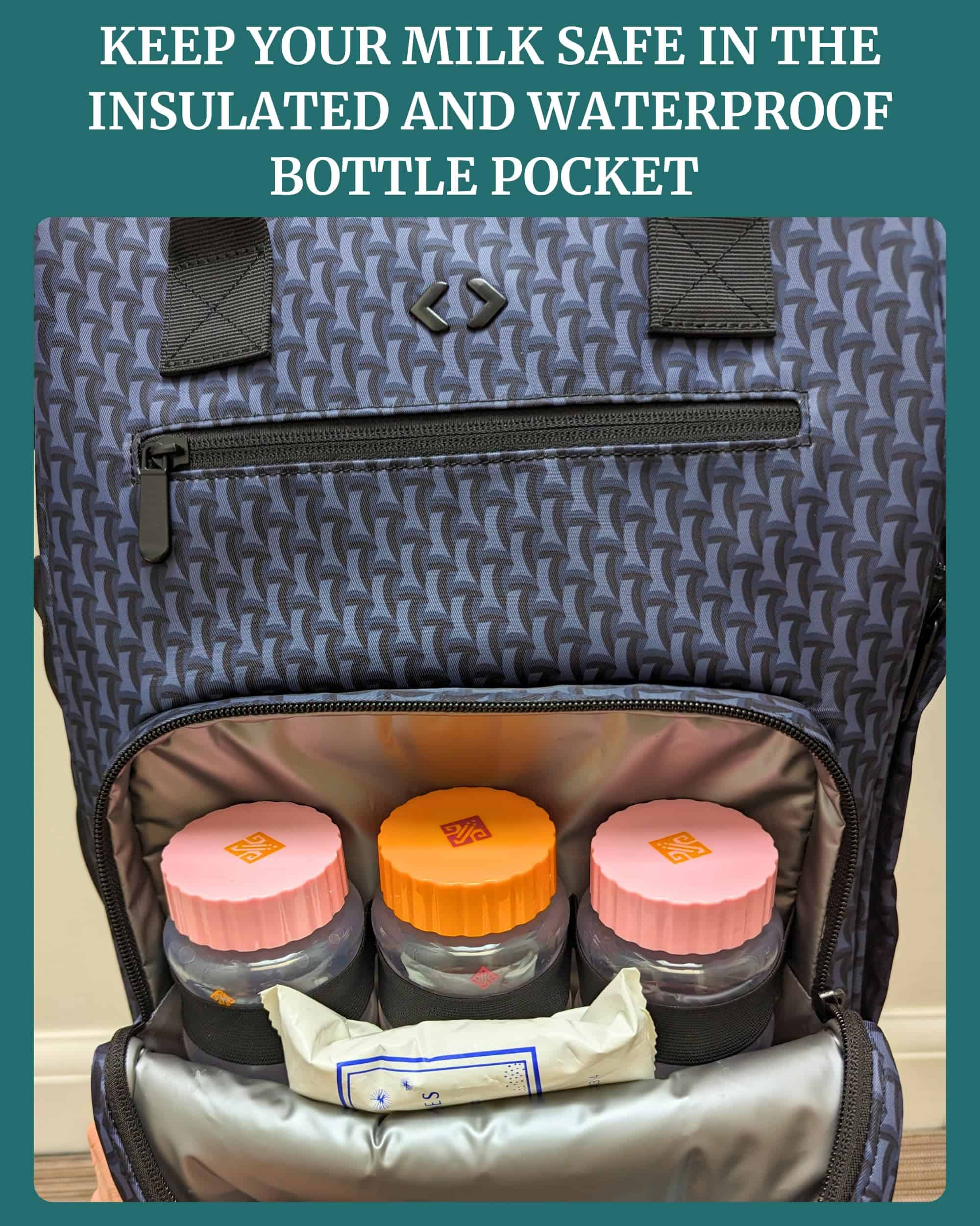 Mochila para extractor de leche Idaho Jones con - Imagen 5