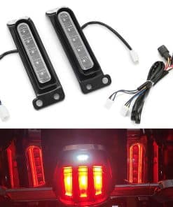 Luz de guardabarros trasero para Harley Electra Glo