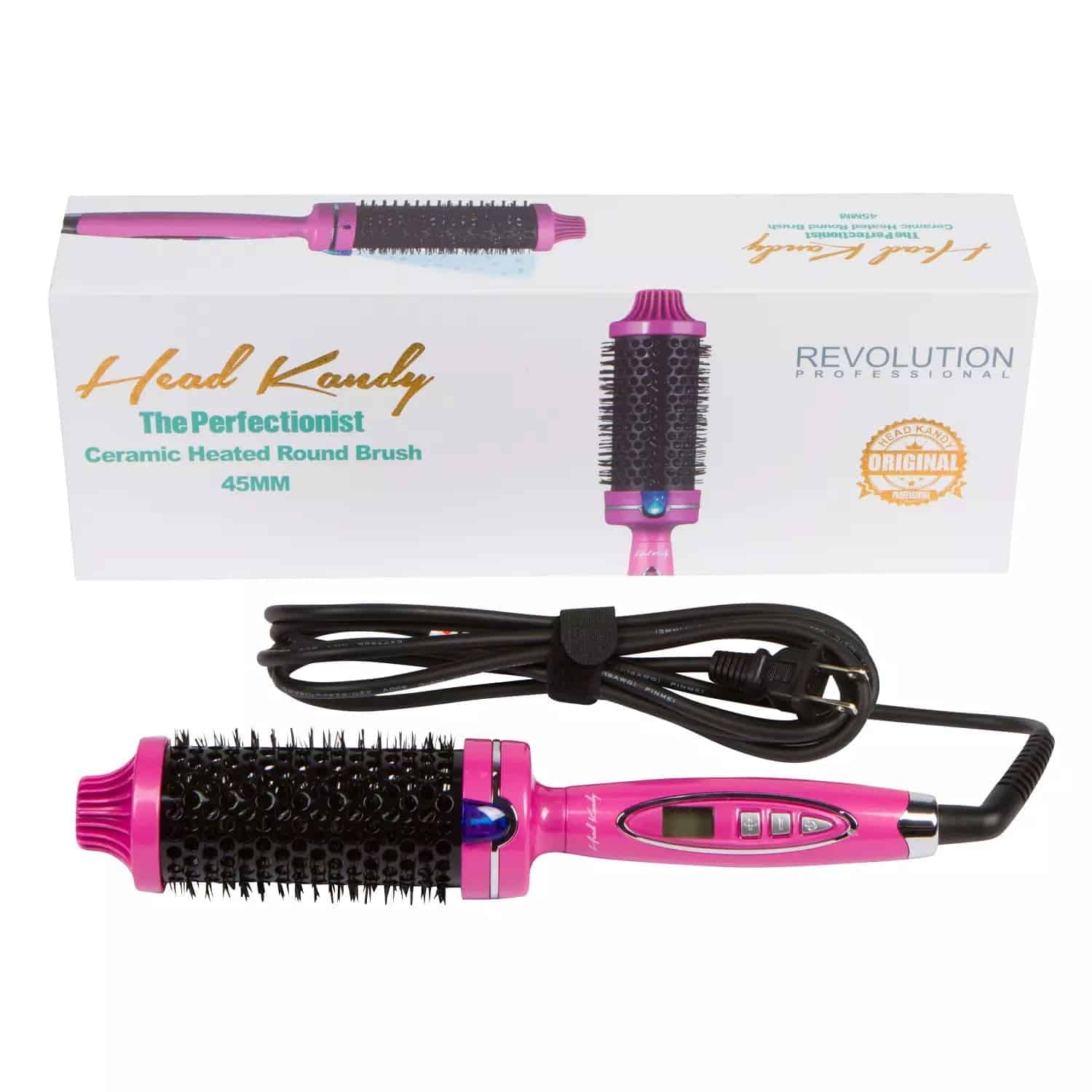 Cepillo térmico y rizador de cerámica caliente Head Kandy - Imagen 4