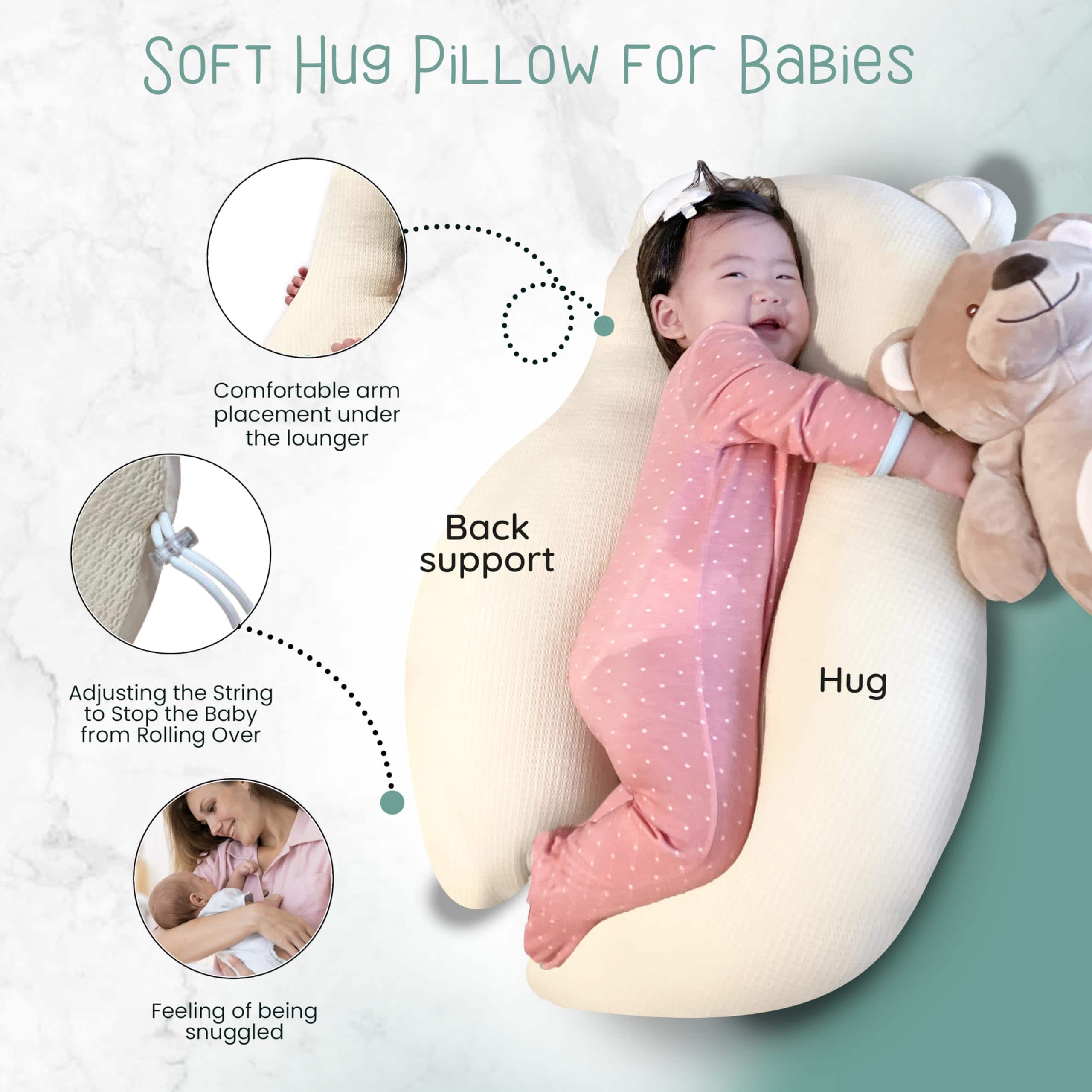 Almohada Multifuncional para Bebé Gomigomi: Antiroll, para - Imagen 4
