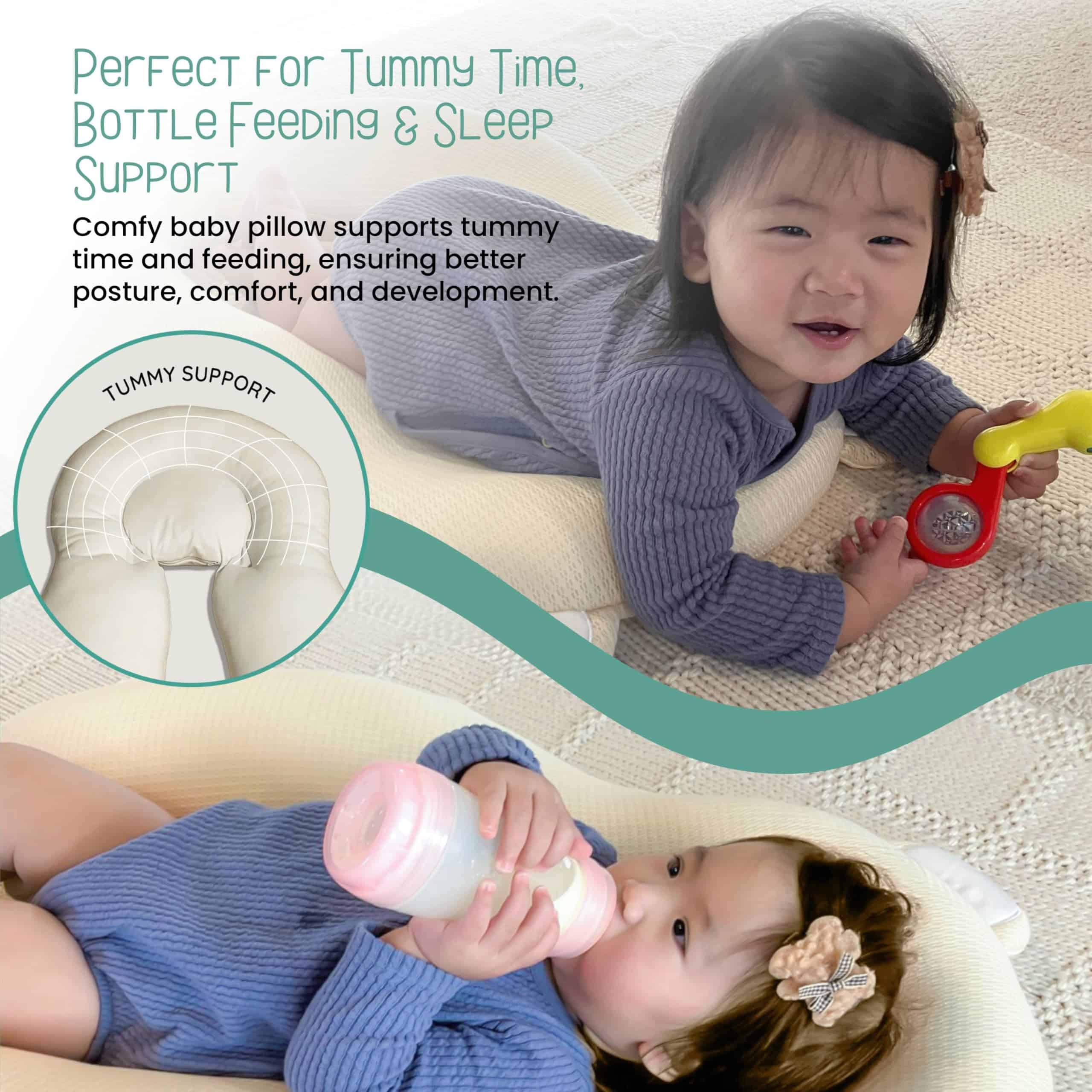 Almohada Multifuncional para Bebé Gomigomi: Antiroll, para - Imagen 5