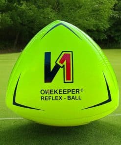 Pelota de Reflejos y Reacción de Fútbol ONEKEEPER Amarilla