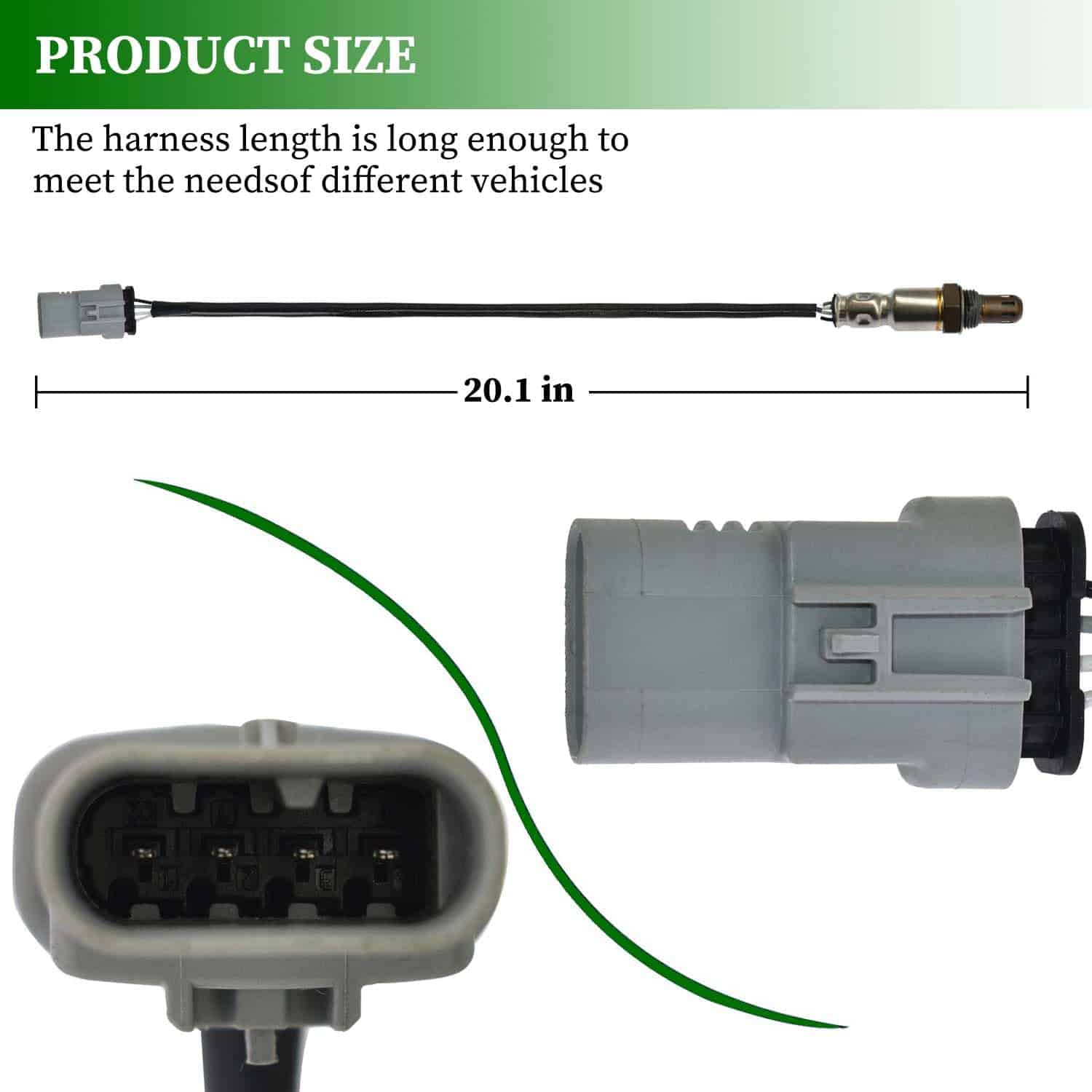 Sensor de oxígeno O2 de aguas arriba compatible para - Imagen 3