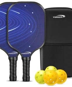 Set de Pickleball Vsmooth con 2 Paletas de Fibra de Vidrio