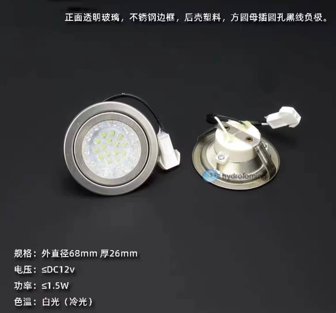 Lámpara LED Ovalada de Luz Fría para Campana Extractora - Imagen 3