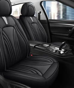 Fundas de asiento delanteras para 2 personas AUQDD - Cuero