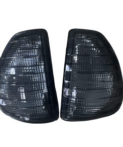 2X Lámpara de señal de giro indicadora ahumada para