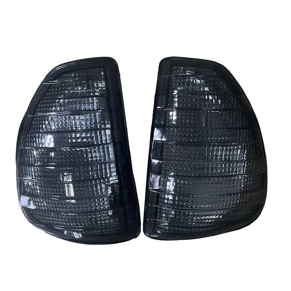 2X Lámpara de señal de giro indicadora ahumada para