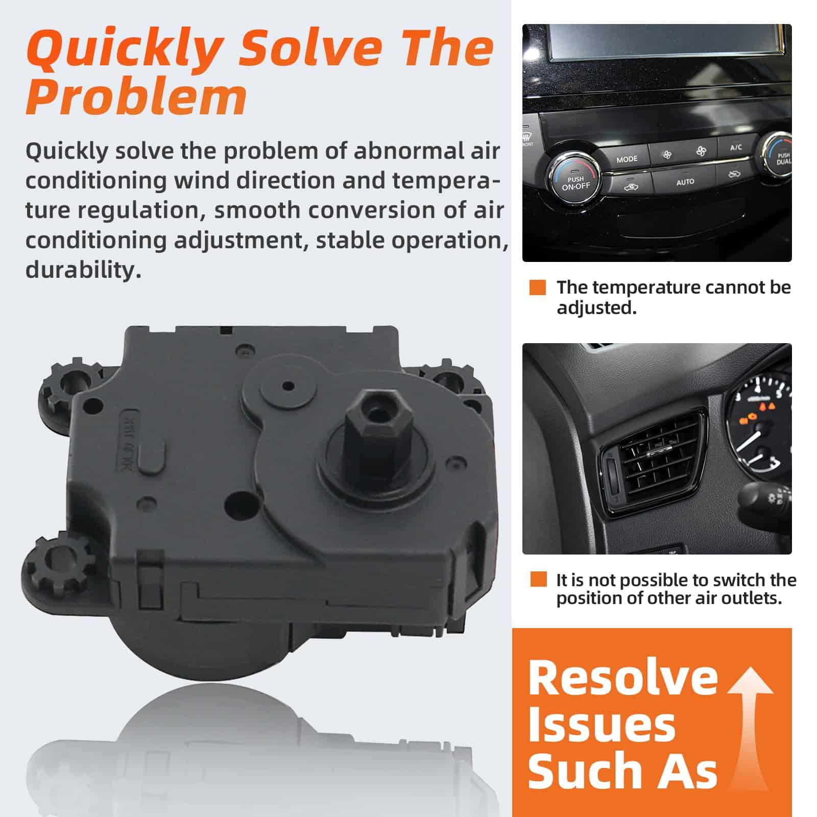 Soporte de Actuador de Motor Compatible con Nissan Rogue - Imagen 4