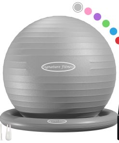 Fitvids Balance Ball con Base de Anillo Inflable, Kits de