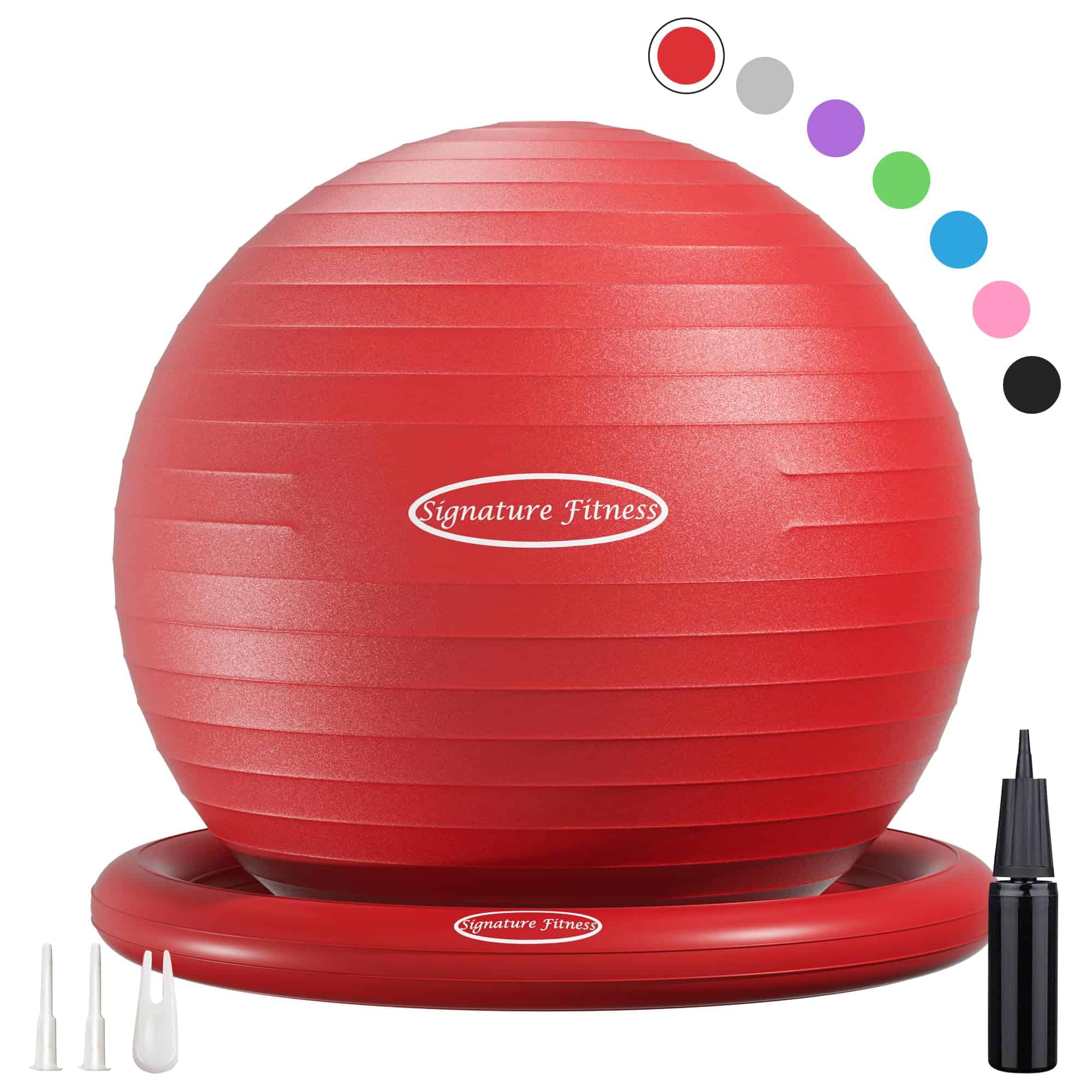 Kit de Pelota de Equilibrio Fitvids con -Rojo