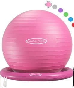 Fitvids Kit de Pelota de Equilibrio con Base de Anillo