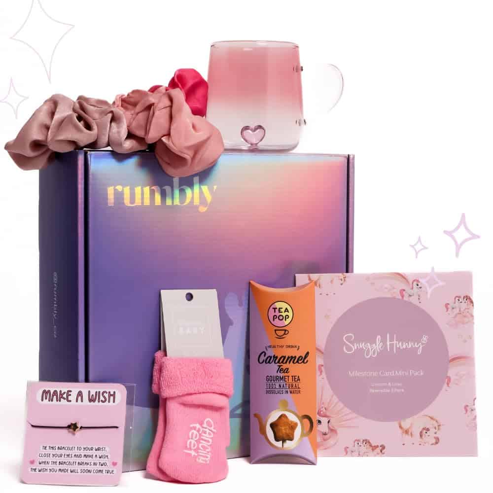 Regalo para Baby Shower de Niñas - Caja de Regalo para Niña