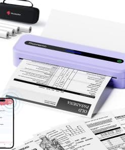 Impresora portátil Phomemo Bluetooth M832, impresoras