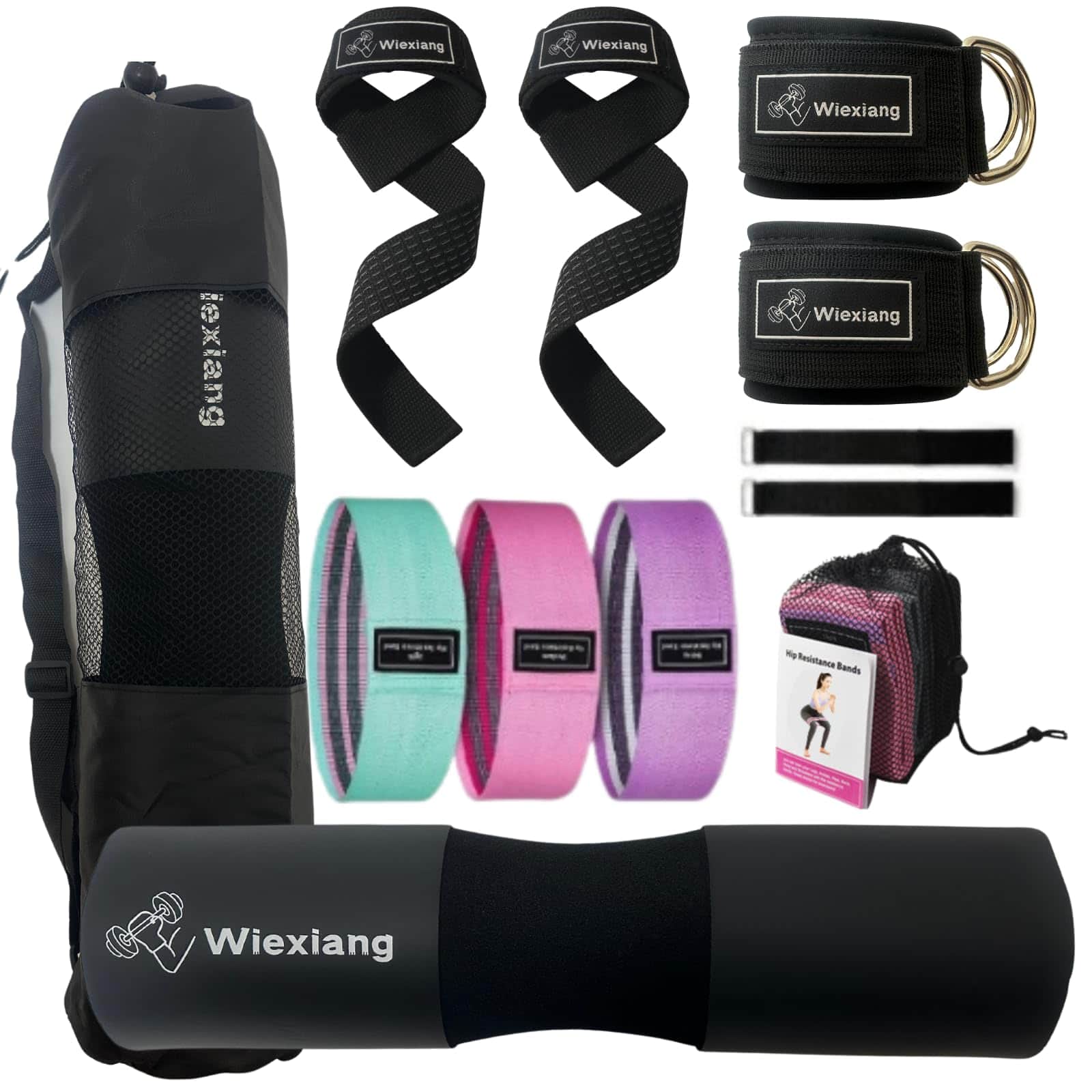 Set de 11 Piezas Wiexiang para Barbell Pad para