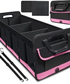 Organizador de Maletero para Coche AOPHY, Capacidad de 95L