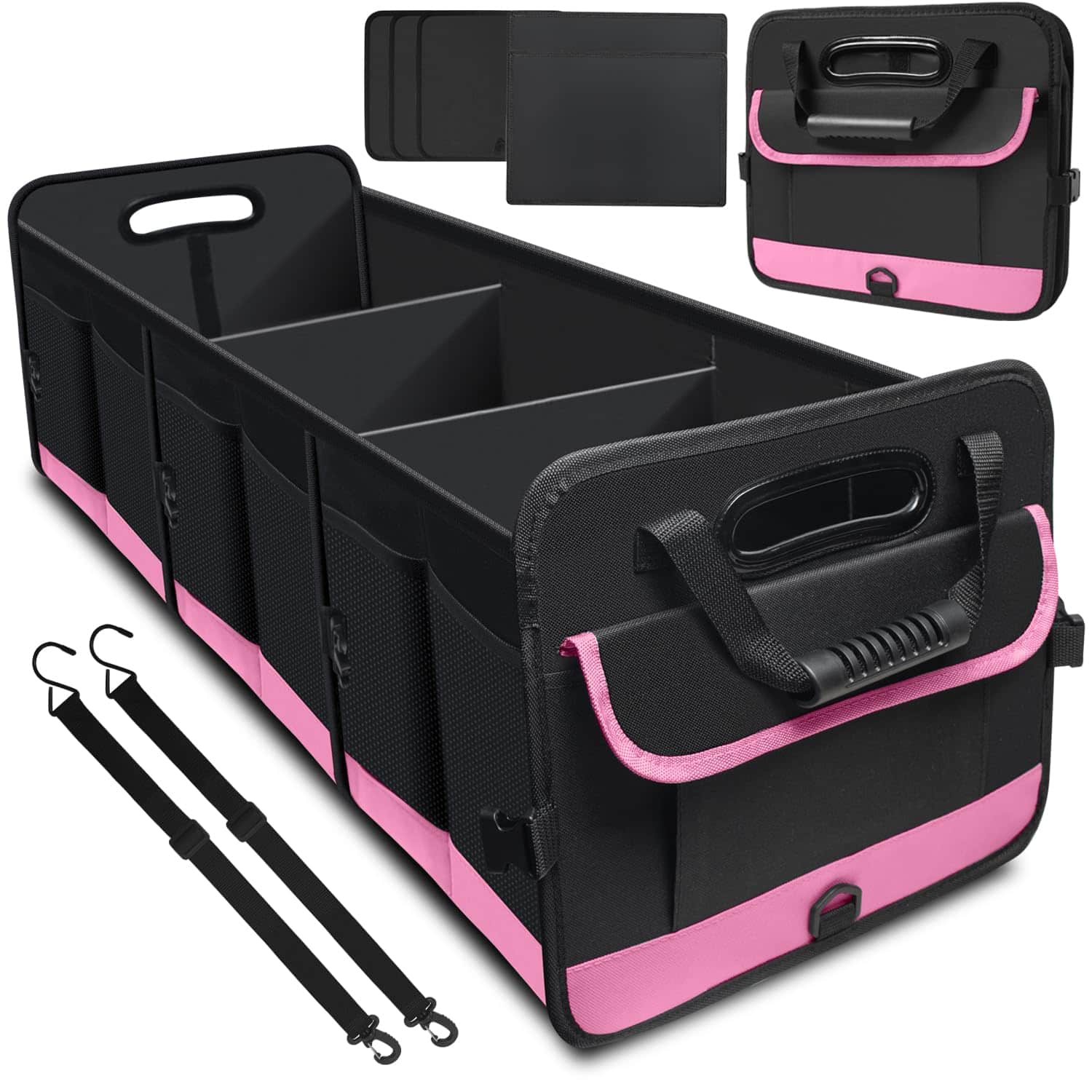 Organizador de Maletero para Coche AOPHY, Capacidad de 95L