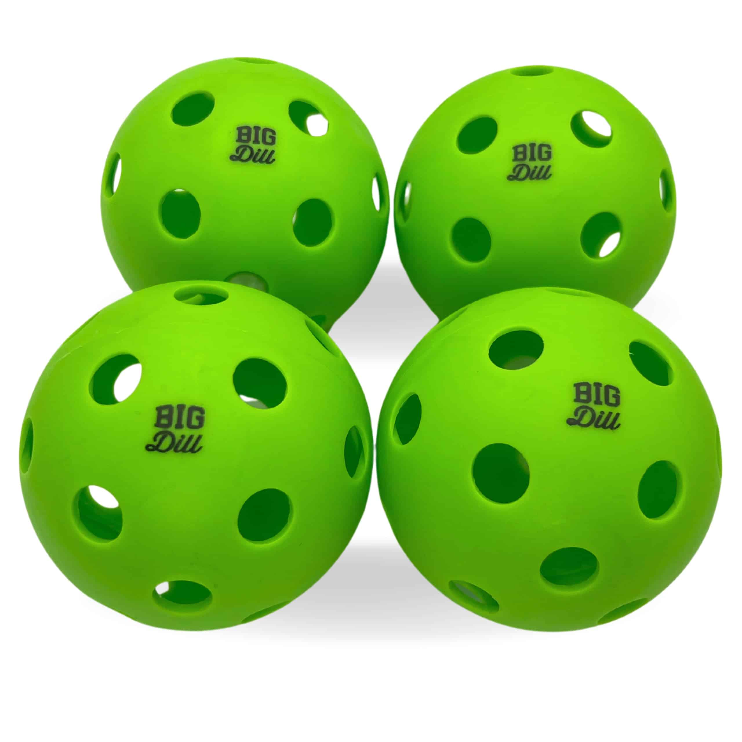 Pickleball Relish Big Dill Indoor Pickleball Balls con