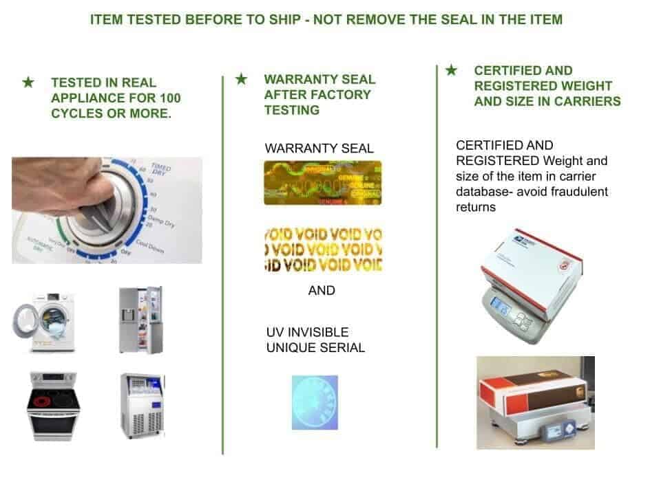 EQUIP. DR US TMD1EM35 EDU0511 Temporizador de Secadora - Imagen 5