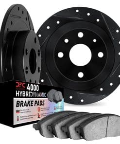 Kit de Rotores de Freno Delanteros de la Compañía Dynamic