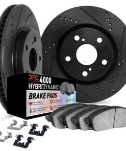 Kit de Discos de Freno Delanteros Dynamic -Negro