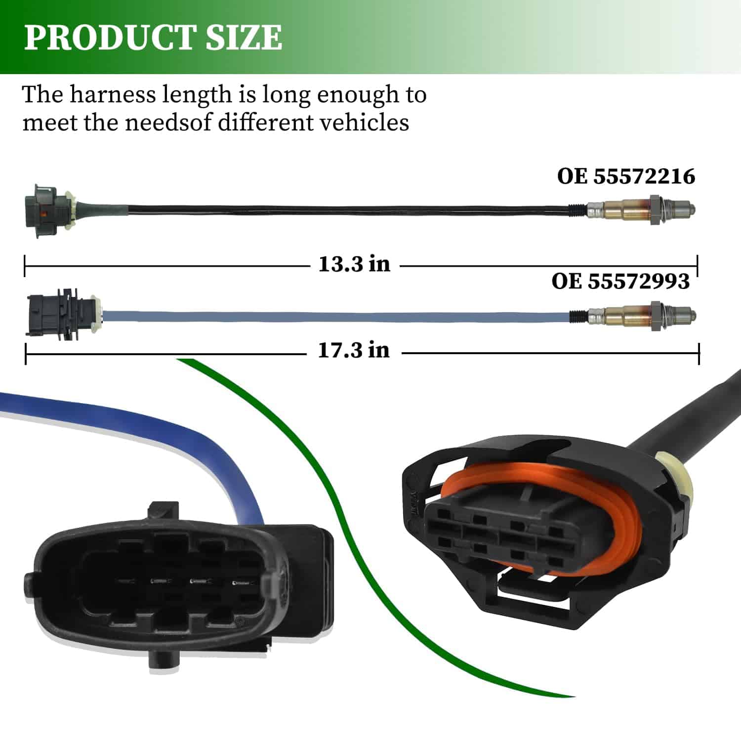 Sensor de oxígeno Downstream Upstream Compatible para - Imagen 3