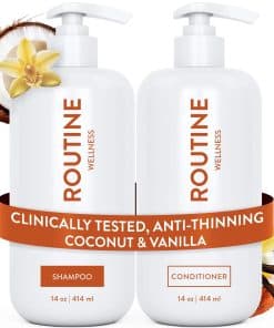Set de Champú y Acondicionador Routine Wellness -ete de 2)