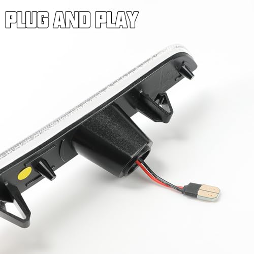 ROCCS 4PCS LED Luces de Marcador Lateral Ámbar y Rojo - Imagen 9