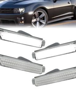 ROCCS 4PCS LED Blanco Claro LED Luces de Marcador Lateral