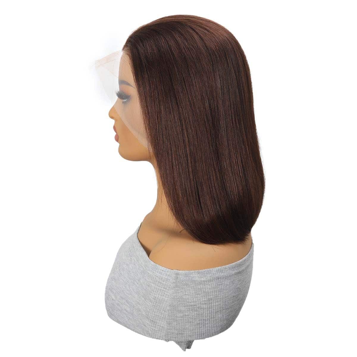 Peluca Bob Frontal de Encaje HD de 13x4 de Cabello Humano - Imagen 10