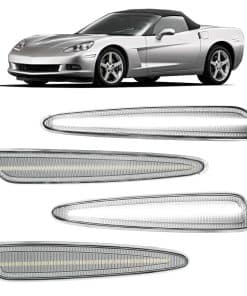 Luces de Marcador de Lateral para Corvette C6 Compatible
