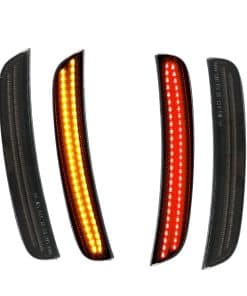 ROCCS 4PCS Luces Marcadoras Laterales LED -Ámbar delantero +