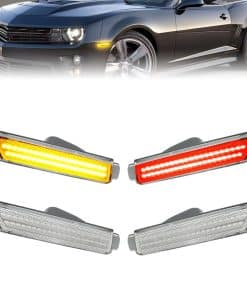 ROCCS 4PCS LED Luces intermitentes laterales LED ámbar y