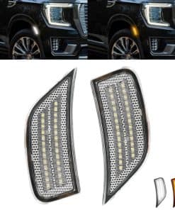 Luces de marcador lateral LED ámbar y blanco ROCCS