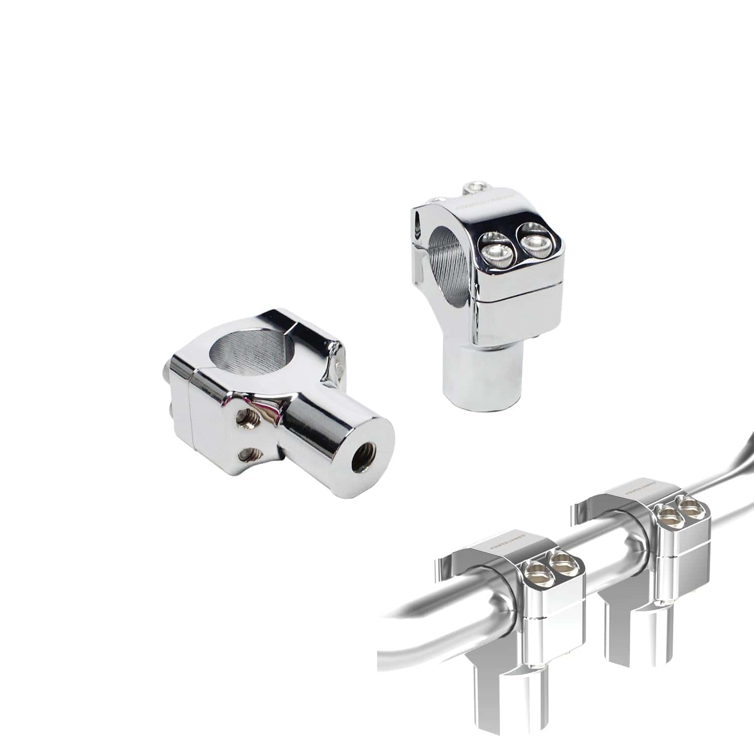 PWOER JAMES Rising 2 1/2 pulgadas Manillar elevadores