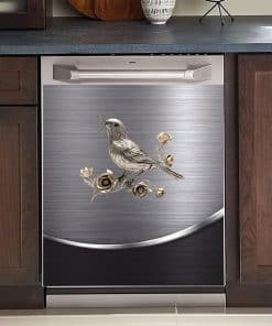 Cubierta magnética de acero inoxidable para lavavajillas