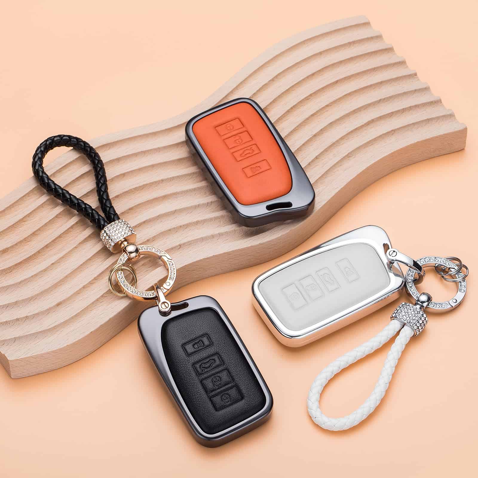 Funda de llave para llavero Lexus, compatible con RX ES GS - Imagen 6