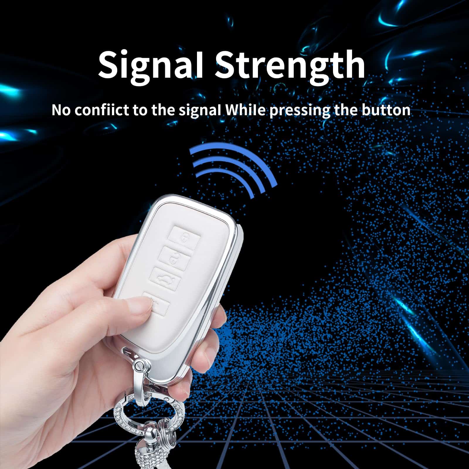 Funda para Llave de Coche Lexus, Compatible con RX ES GS LS - Imagen 5