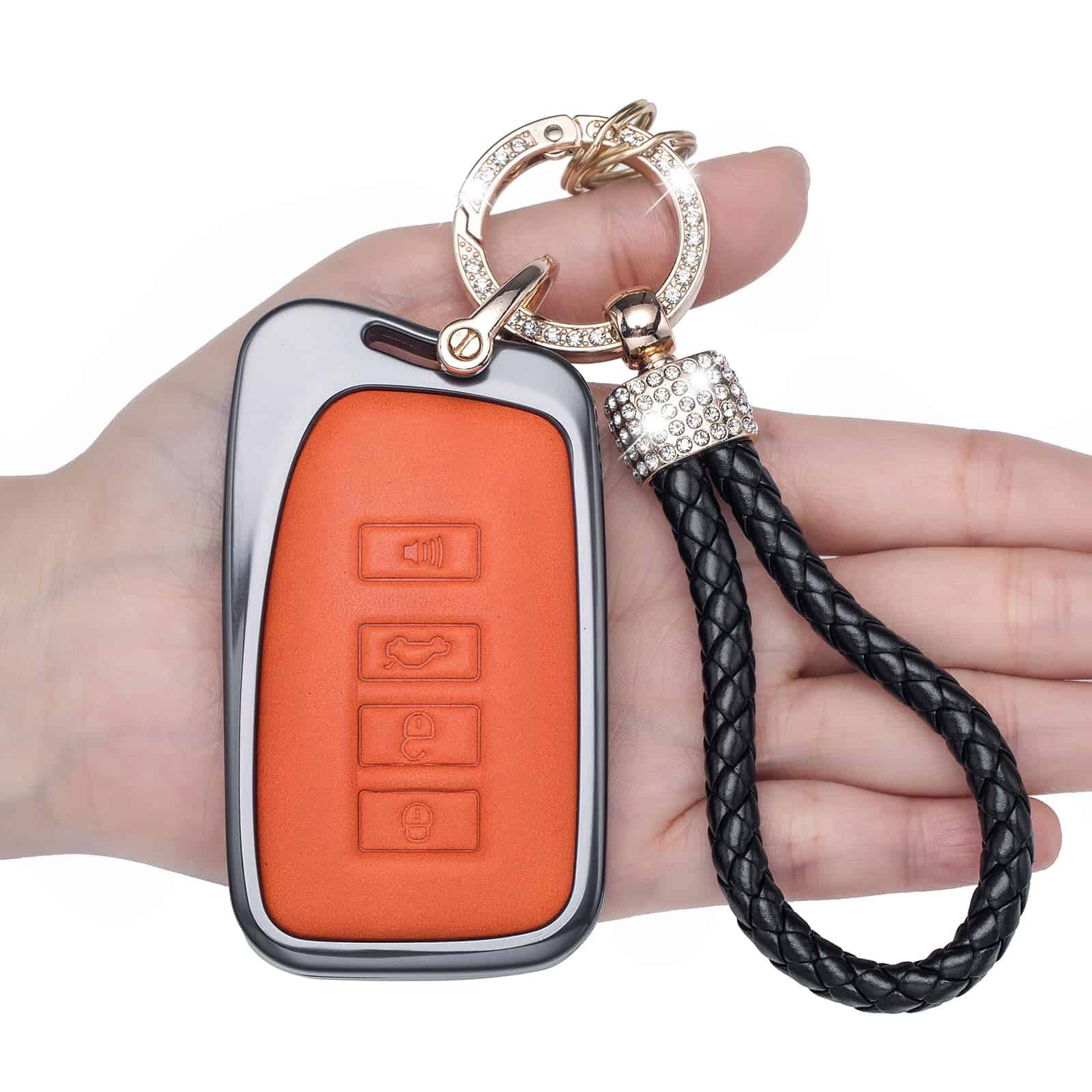 Funda de llave para llavero Lexus, compatible con RX ES GS