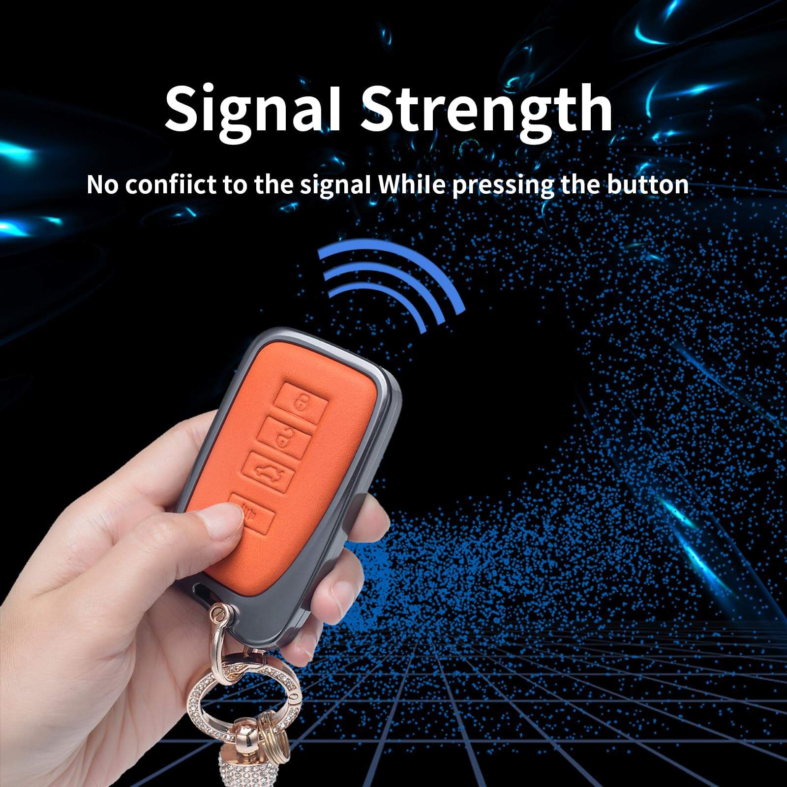 Funda de llave para llavero Lexus, compatible con RX ES GS - Imagen 5