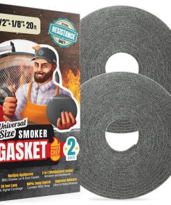 XXL 20 FT Sello de Goma para Ahumador - Gris 1/2�� x 1/8��