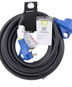 Cable de Extensión Pesado de 25' de 30 Amperios para RV