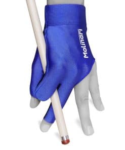 Guante de Billar Molinari - para mano -Azul Real